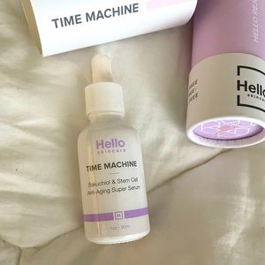 HELLO SKINCARE BRAND “TIME MACHINE”SERUM - like new with tube packaging